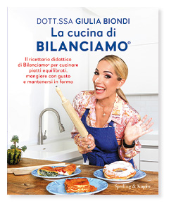 Ortogiardino | Pordenonelegge a Cucinare - Copertina del libro dal titolo LA CUCINA DI BILANCIAMO®